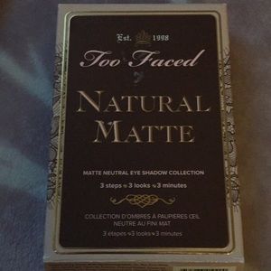 Too Faced Natural Matte Eyeshadow Palette